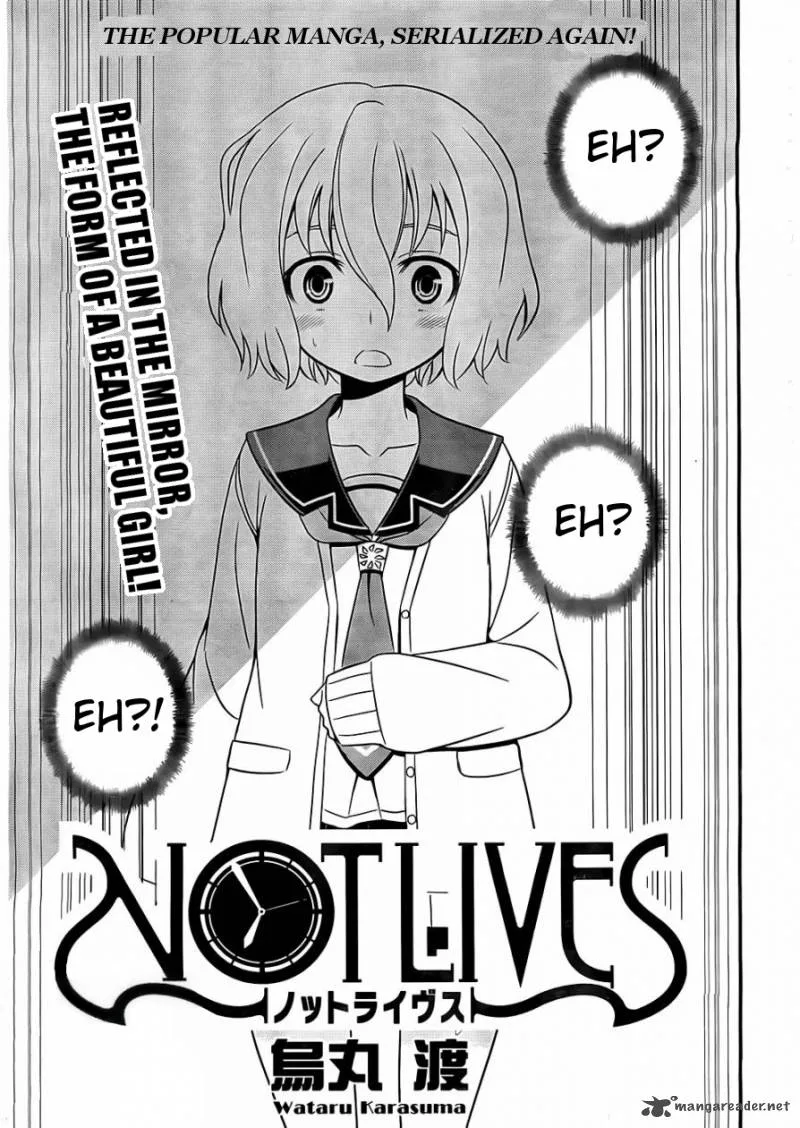 Not Lives Chapter 2 page 1