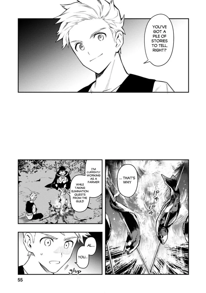 Noumin Kanren no Skill Bakka Agetetara Naze ka Tsuyoku Natta Chapter 27.3 page 1