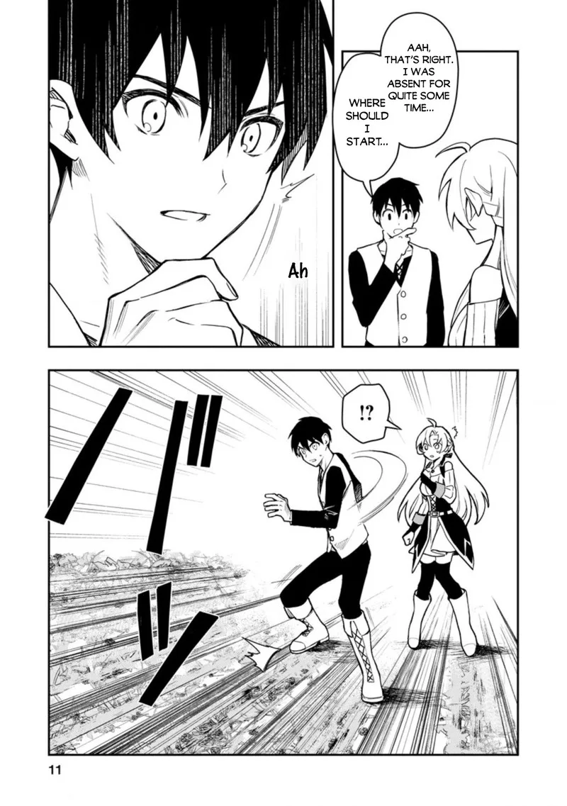 Noumin Kanren no Skill Bakka Agetetara Naze ka Tsuyoku Natta Chapter 36.1 page 9