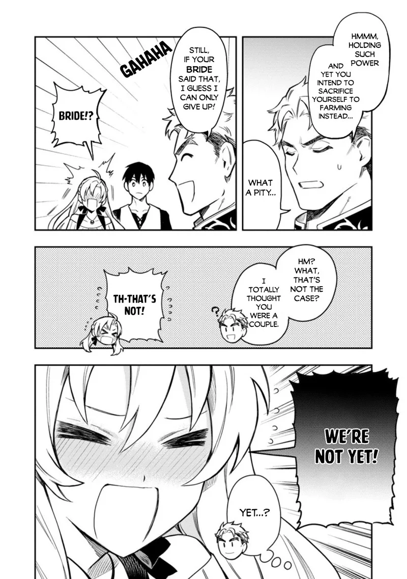 Noumin Kanren no Skill Bakka Agetetara Naze ka Tsuyoku Natta Chapter 36.2 page 22