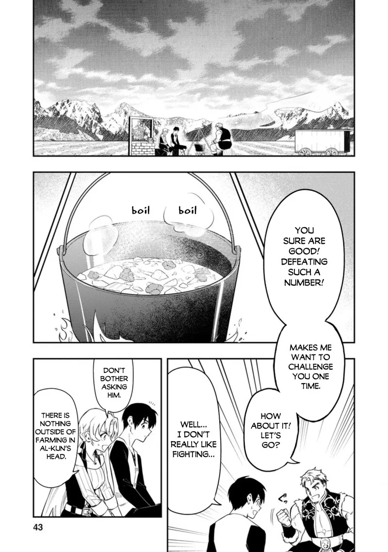 Noumin Kanren no Skill Bakka Agetetara Naze ka Tsuyoku Natta Chapter 36.2 page 21