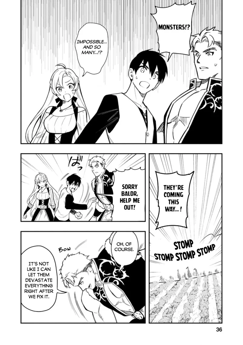Noumin Kanren no Skill Bakka Agetetara Naze ka Tsuyoku Natta Chapter 36.2 page 14
