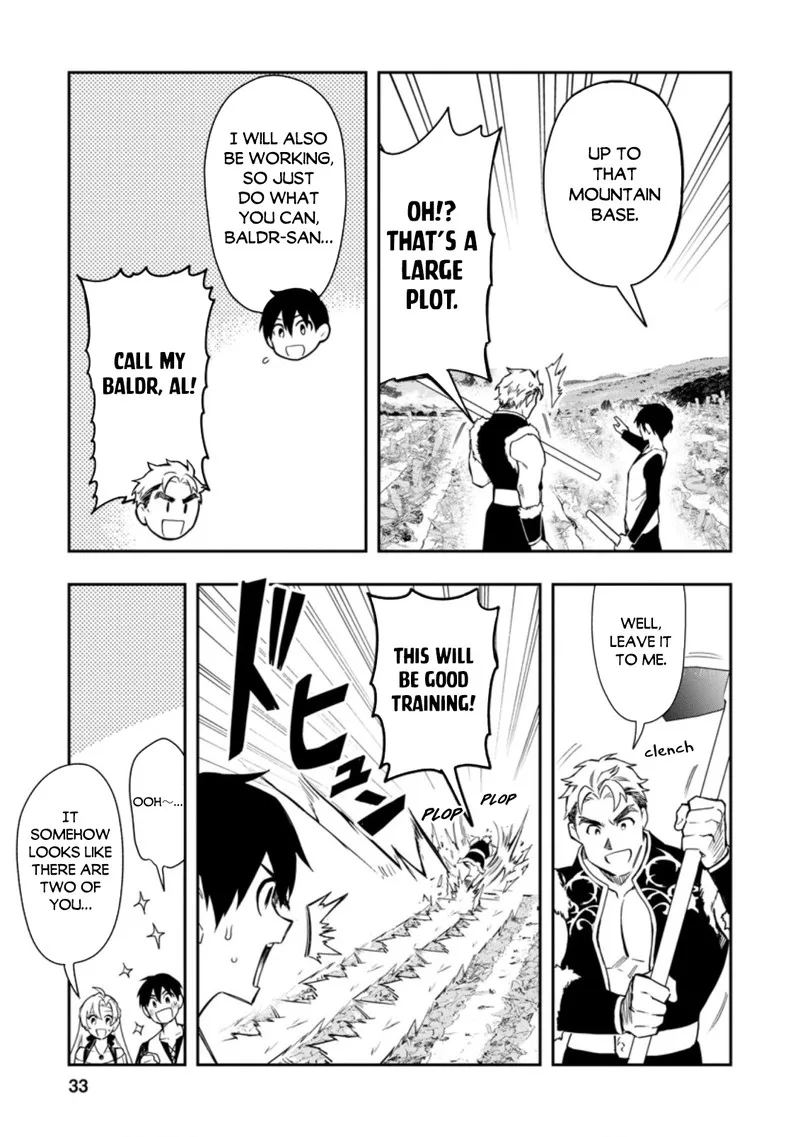 Noumin Kanren no Skill Bakka Agetetara Naze ka Tsuyoku Natta Chapter 36.2 page 11