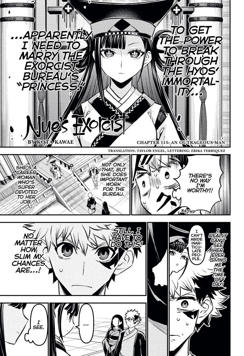 Nue no Onmyouji Chapter 115 page 1