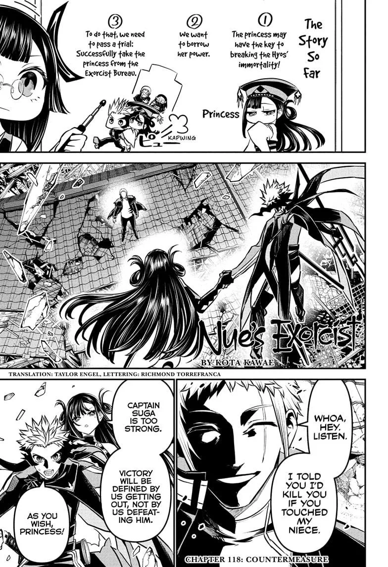 Nue no Onmyouji Chapter 118 page 1