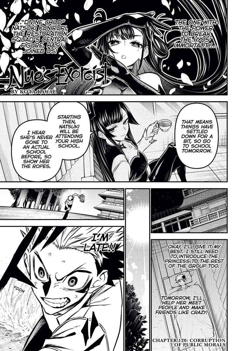 Nue no Onmyouji Chapter 120 page 1