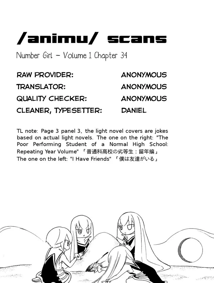 Number Girl Chapter 34 page 9