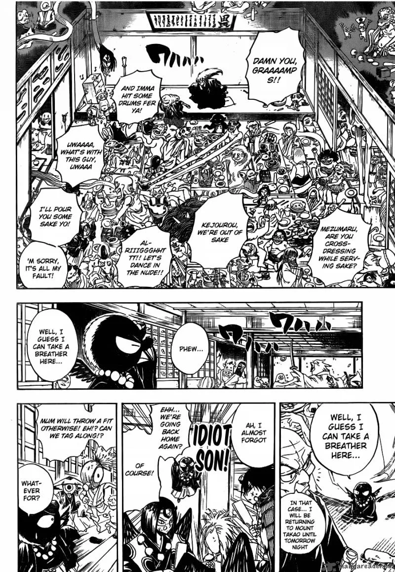 Nurarihyon No Mago Chapter 137 page 10
