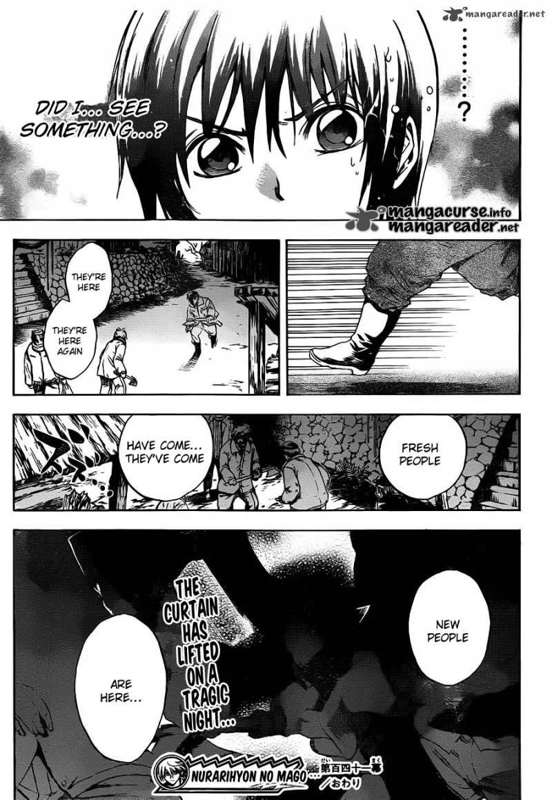 Nurarihyon No Mago Chapter 141 page 21