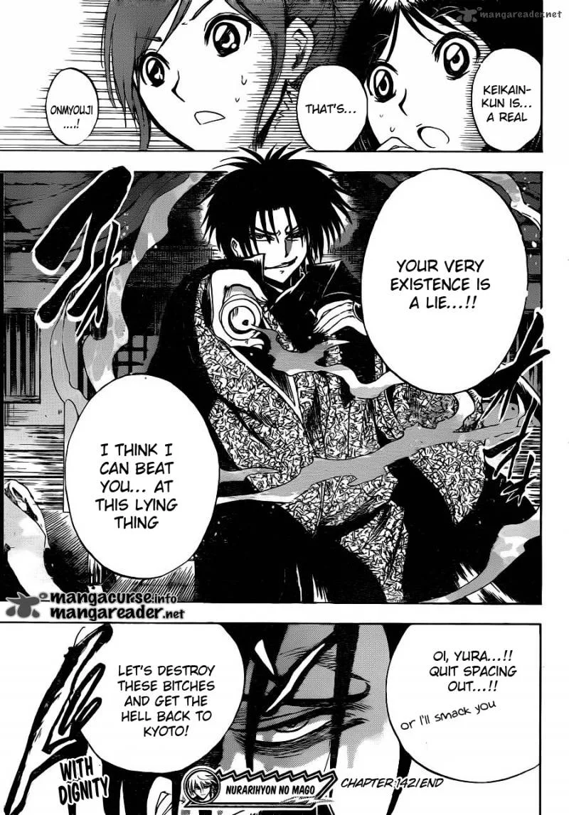 Nurarihyon No Mago Chapter 142 page 19