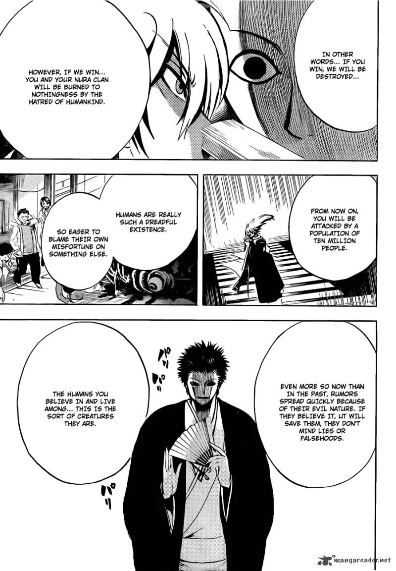 Nurarihyon No Mago Chapter 163 page 14