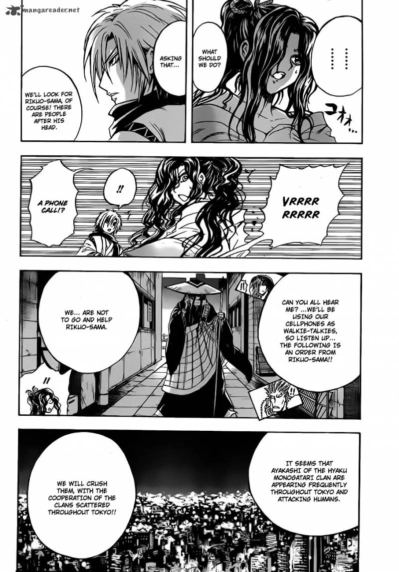 Nurarihyon No Mago Chapter 165 page 17