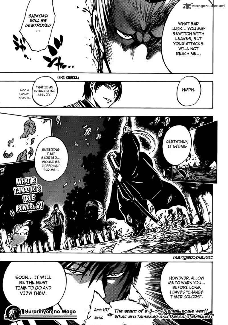 Nurarihyon No Mago Chapter 197 page 20