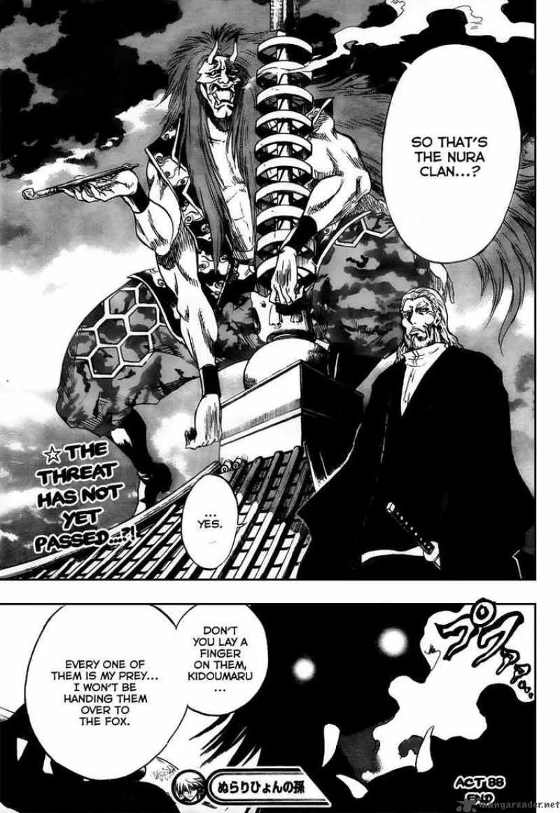 Nurarihyon No Mago Chapter 88 page 19
