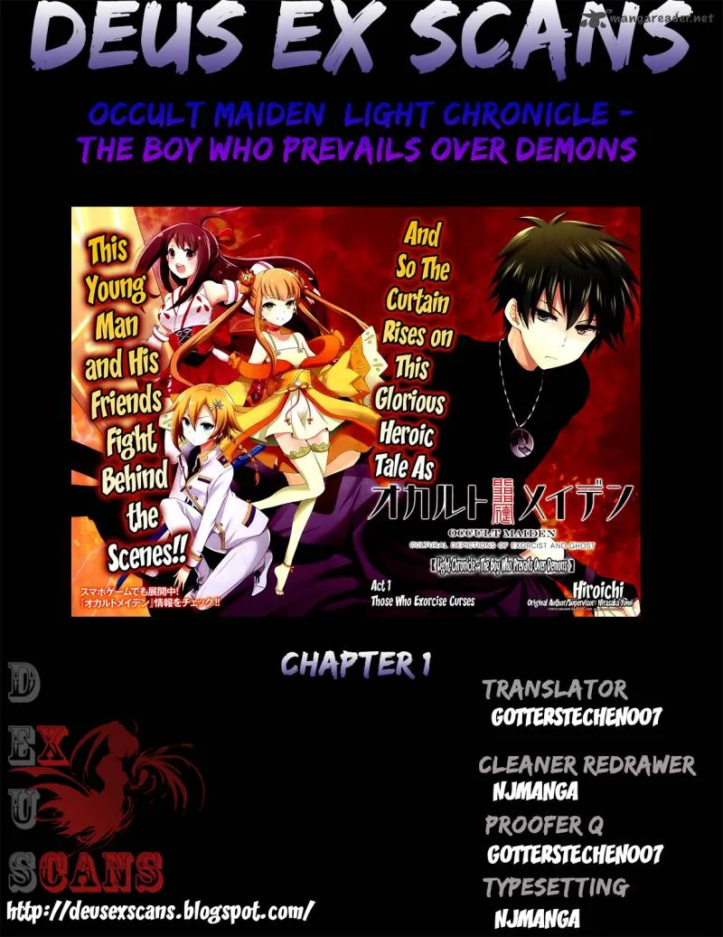 Occult Maiden - Light Chronicle - The Boy Who Prevails Over Demons Chapter 1 page 66
