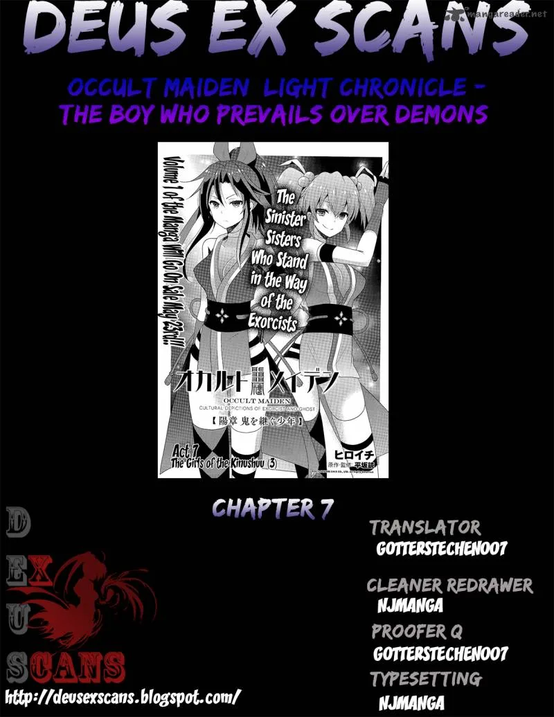 Occult Maiden - Light Chronicle - The Boy Who Prevails Over Demons Chapter 7 page 13