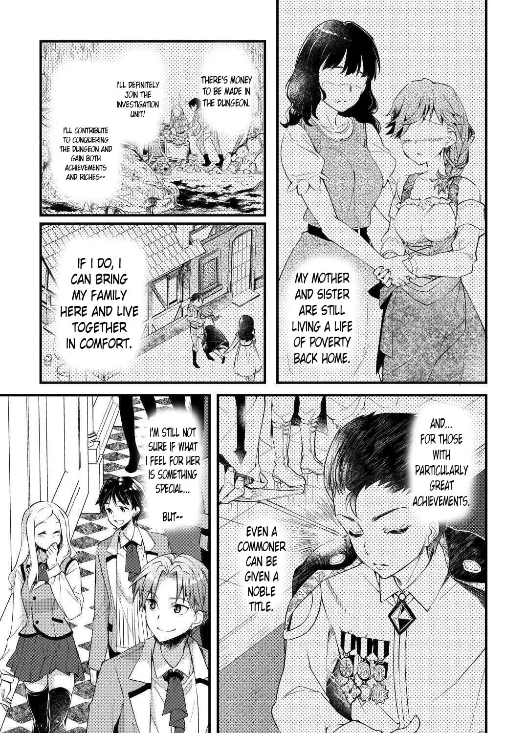 Ochikobore “1” Mahou Tsukai wa, Kyou mo Muishiki ni Cheat wo Tsukau Chapter 1 page 27