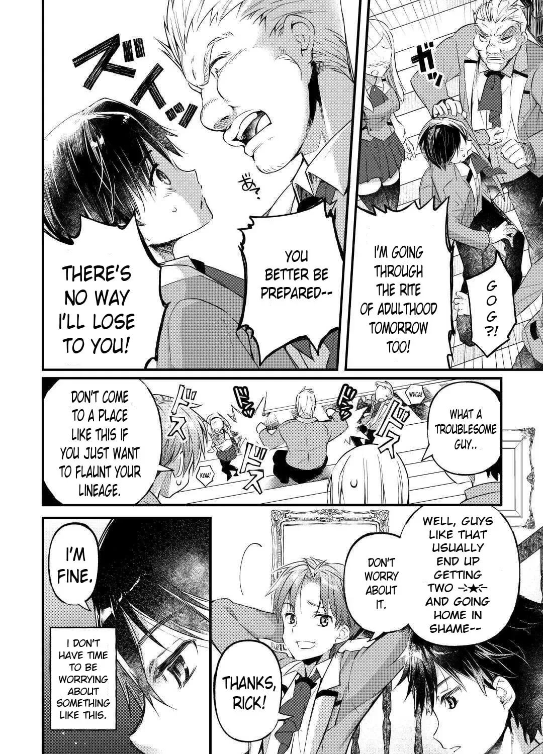 Ochikobore “1” Mahou Tsukai wa, Kyou mo Muishiki ni Cheat wo Tsukau Chapter 1 page 25