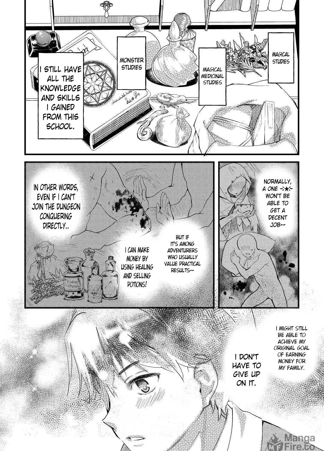 Ochikobore “1” Mahou Tsukai wa, Kyou mo Muishiki ni Cheat wo Tsukau Chapter 1 page 41