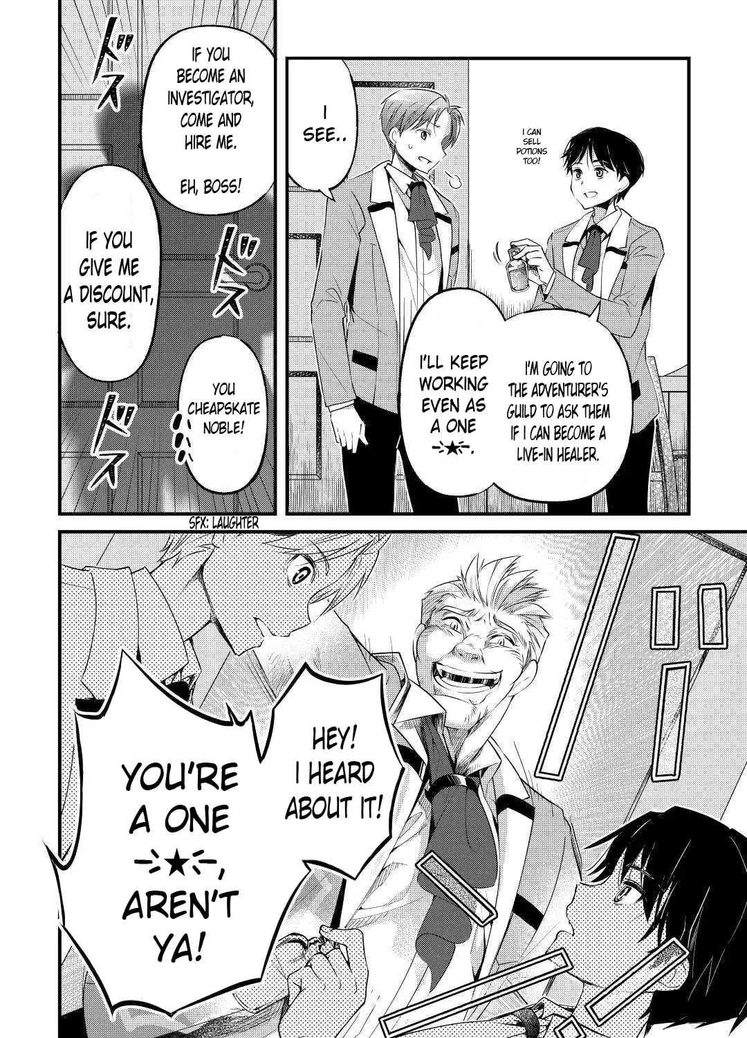 Ochikobore “1” Mahou Tsukai wa, Kyou mo Muishiki ni Cheat wo Tsukau Chapter 1 page 45