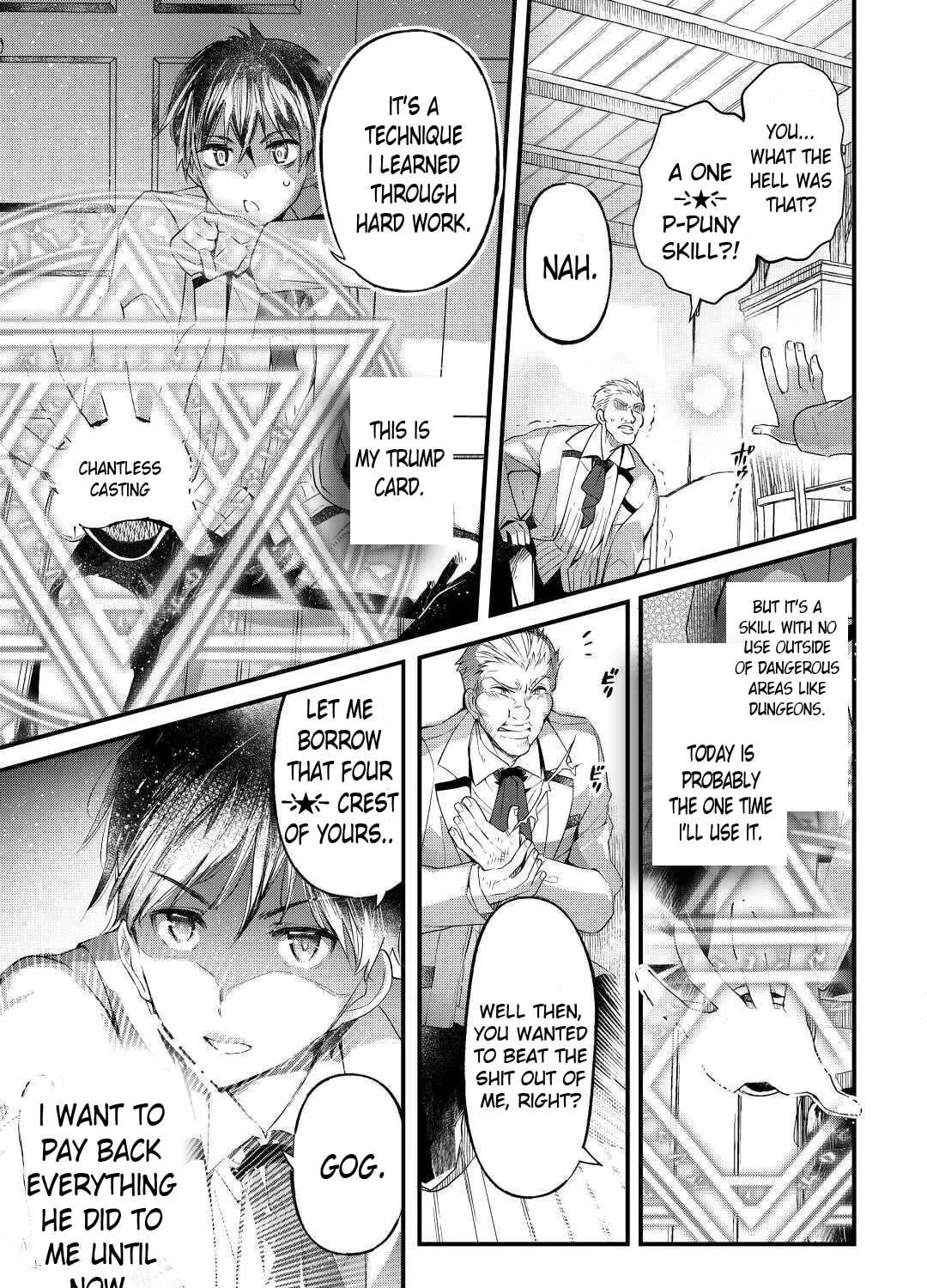 Ochikobore “1” Mahou Tsukai wa, Kyou mo Muishiki ni Cheat wo Tsukau Chapter 1 page 51