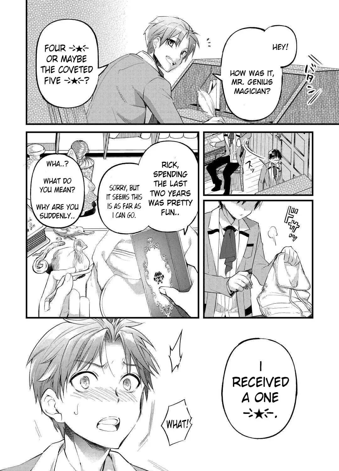 Ochikobore “1” Mahou Tsukai wa, Kyou mo Muishiki ni Cheat wo Tsukau Chapter 1 page 37