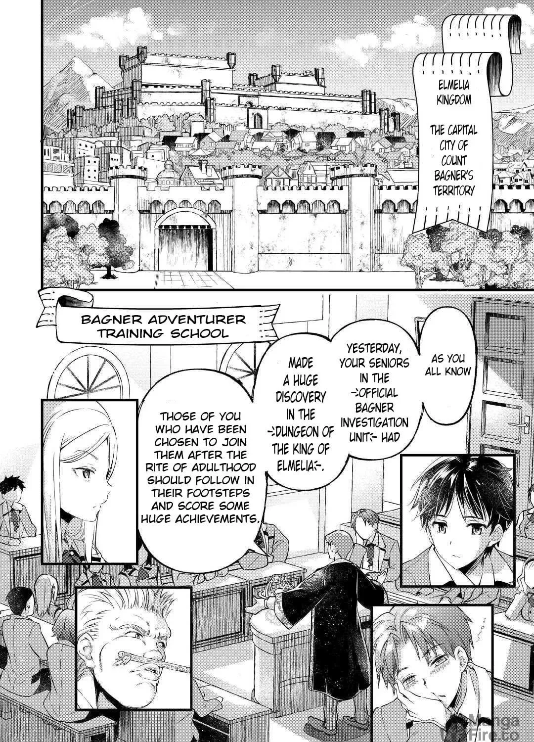 Ochikobore “1” Mahou Tsukai wa, Kyou mo Muishiki ni Cheat wo Tsukau Chapter 1 page 9