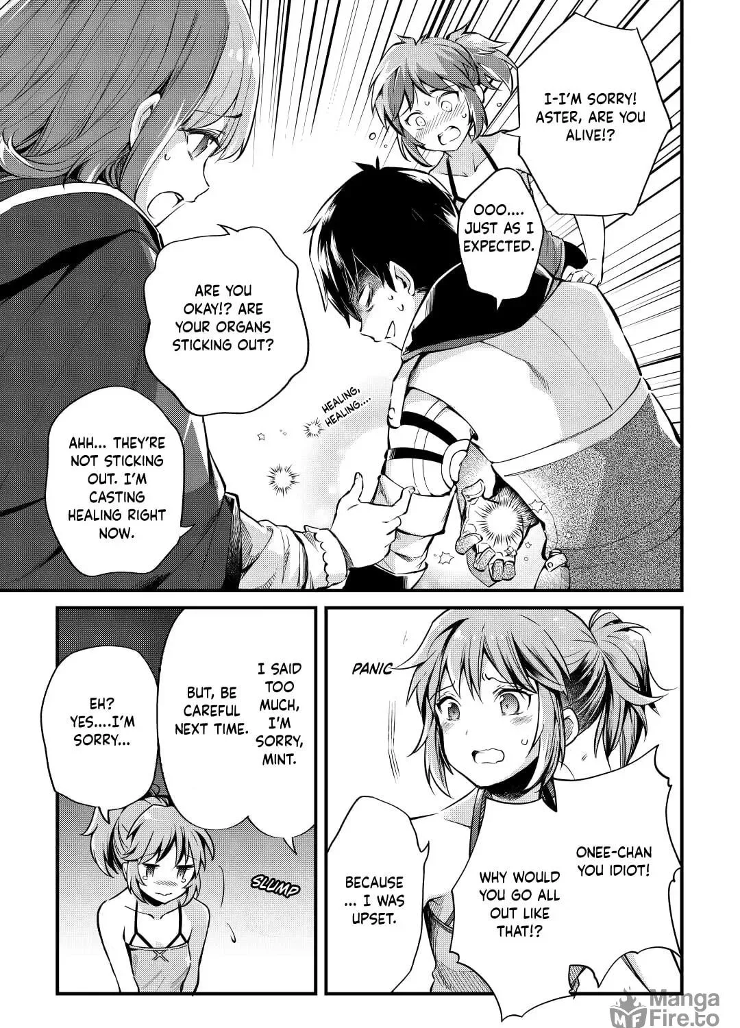 Ochikobore “1” Mahou Tsukai wa, Kyou mo Muishiki ni Cheat wo Tsukau Chapter 10 page 38
