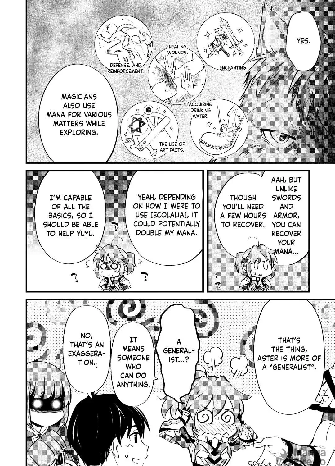 Ochikobore “1” Mahou Tsukai wa, Kyou mo Muishiki ni Cheat wo Tsukau Chapter 11 page 4