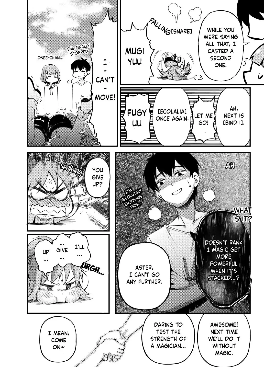 Ochikobore “1” Mahou Tsukai wa, Kyou mo Muishiki ni Cheat wo Tsukau Chapter 12 page 32