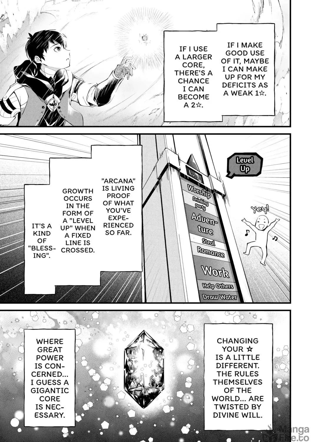 Ochikobore “1” Mahou Tsukai wa, Kyou mo Muishiki ni Cheat wo Tsukau Chapter 15 page 9