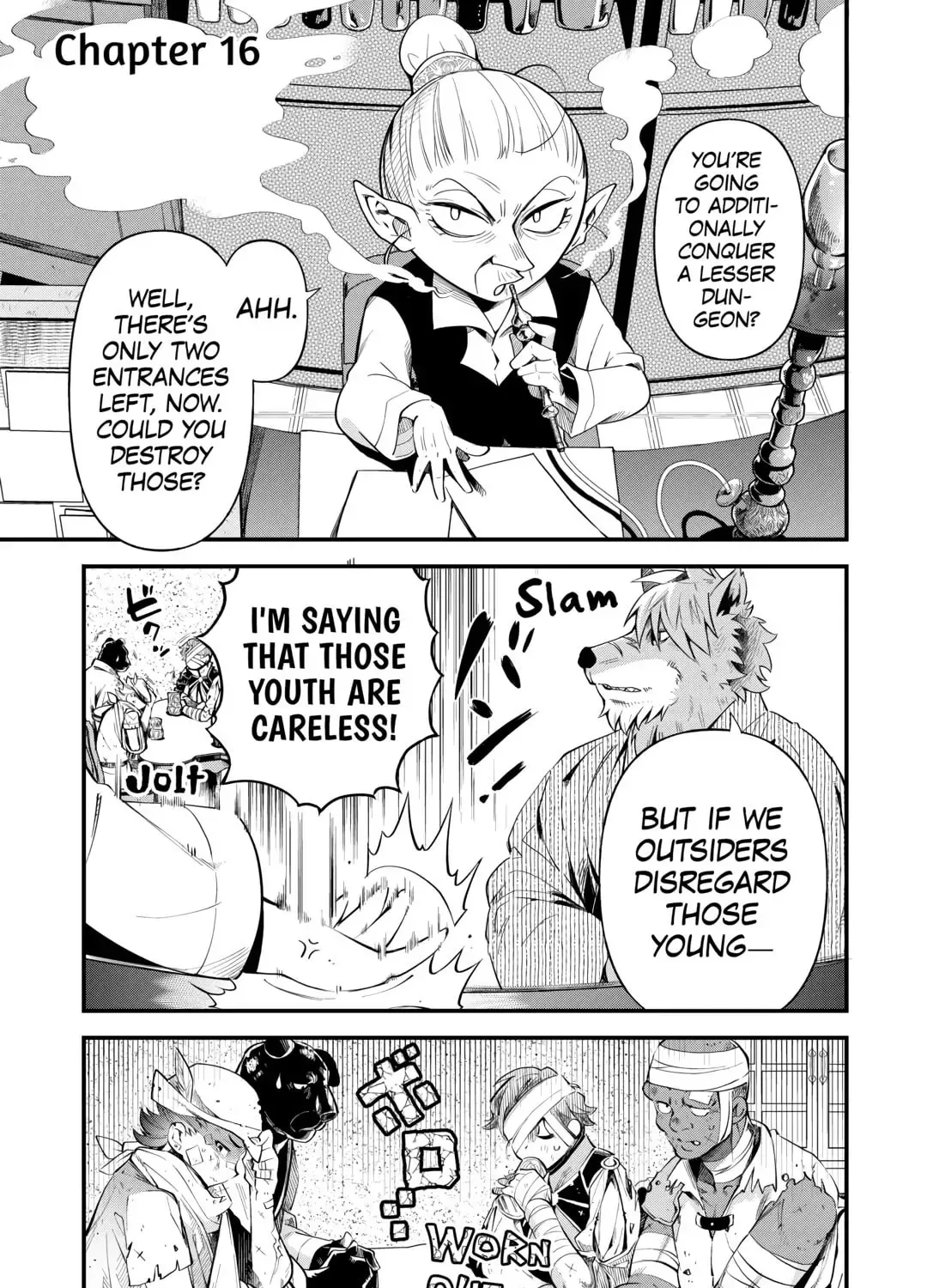 Ochikobore “1” Mahou Tsukai wa, Kyou mo Muishiki ni Cheat wo Tsukau Chapter 16 page 1