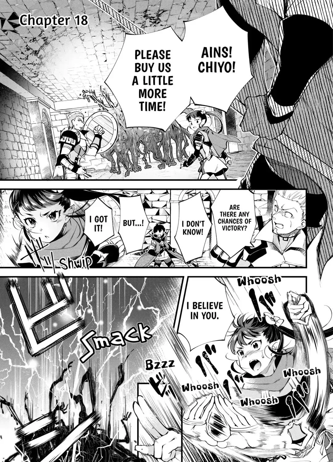 Ochikobore “1” Mahou Tsukai wa, Kyou mo Muishiki ni Cheat wo Tsukau Chapter 18 page 1