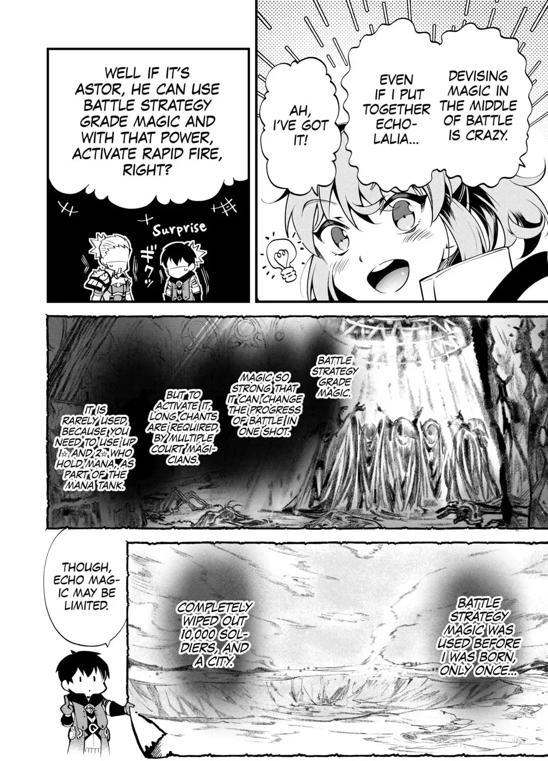 Ochikobore “1” Mahou Tsukai wa, Kyou mo Muishiki ni Cheat wo Tsukau Chapter 18 page 20