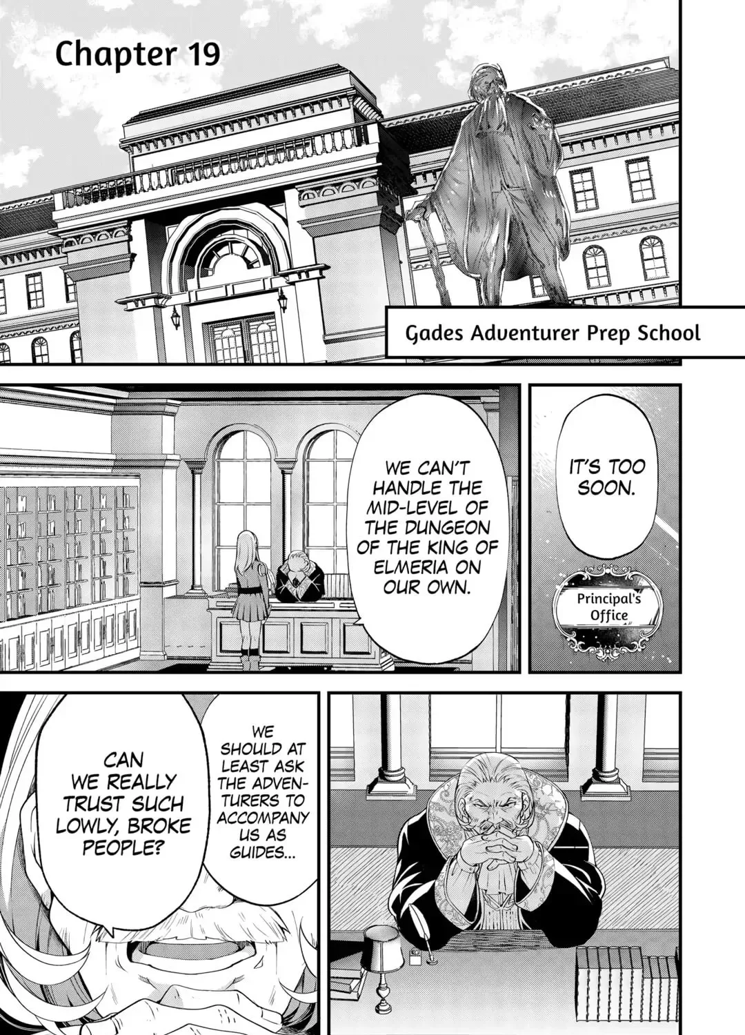 Ochikobore “1” Mahou Tsukai wa, Kyou mo Muishiki ni Cheat wo Tsukau Chapter 19 page 1