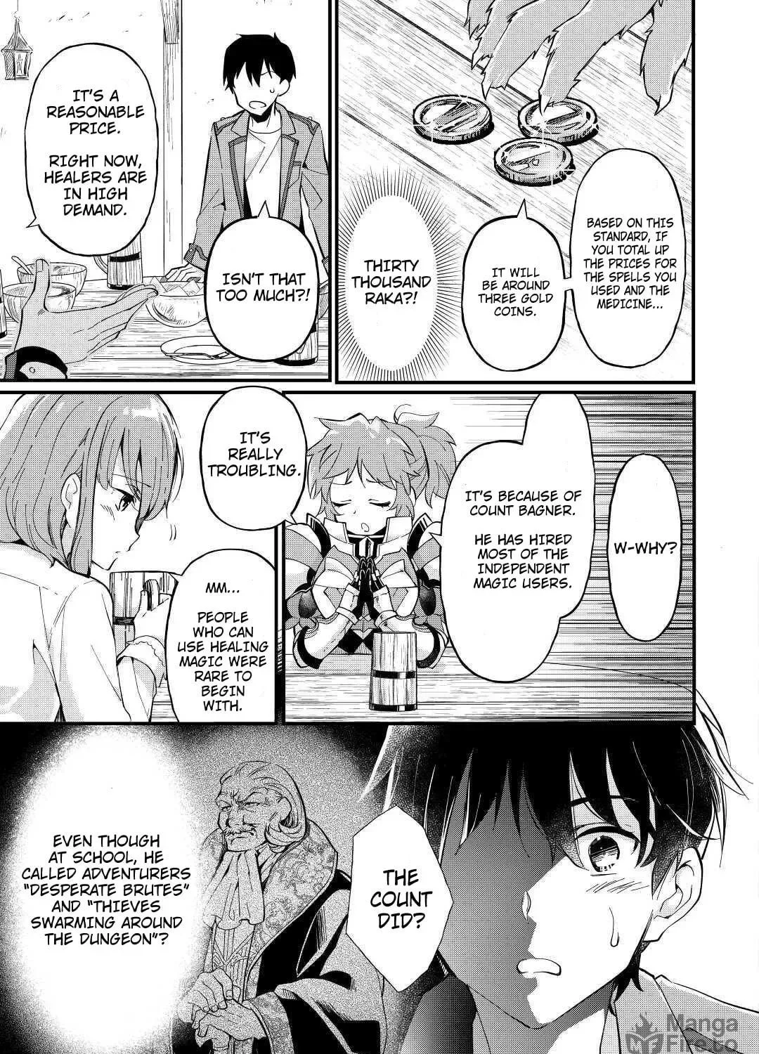 Ochikobore “1” Mahou Tsukai wa, Kyou mo Muishiki ni Cheat wo Tsukau Chapter 2 page 38