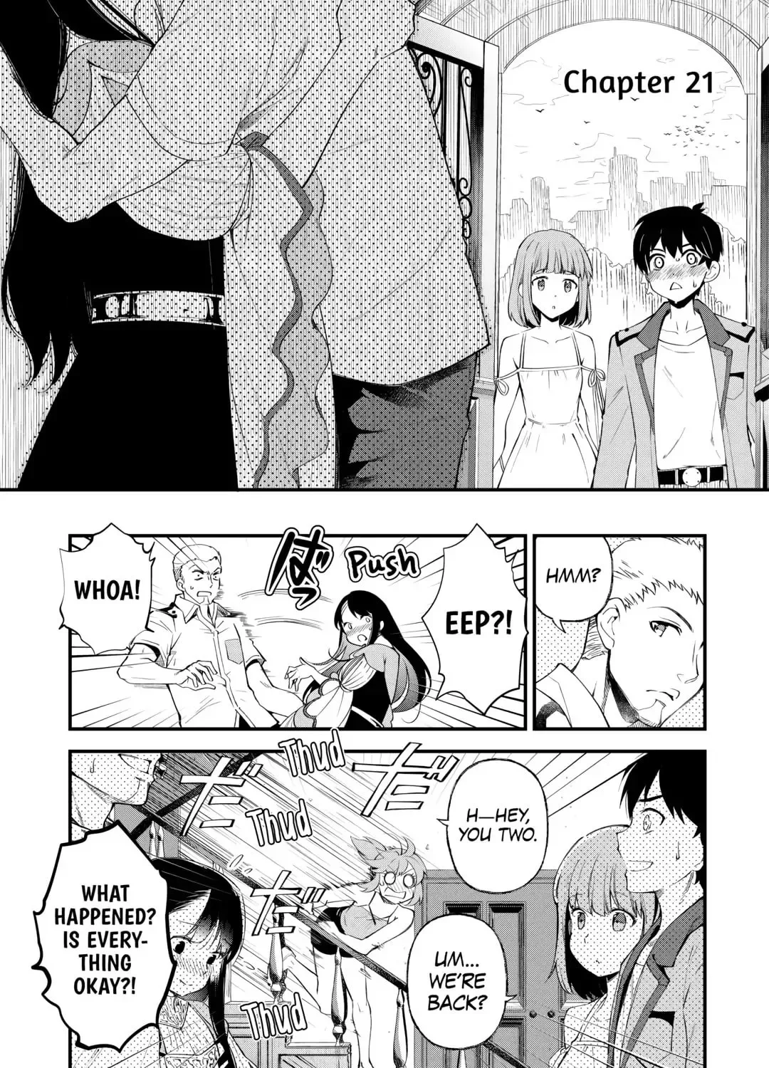 Ochikobore “1” Mahou Tsukai wa, Kyou mo Muishiki ni Cheat wo Tsukau Chapter 21 page 1