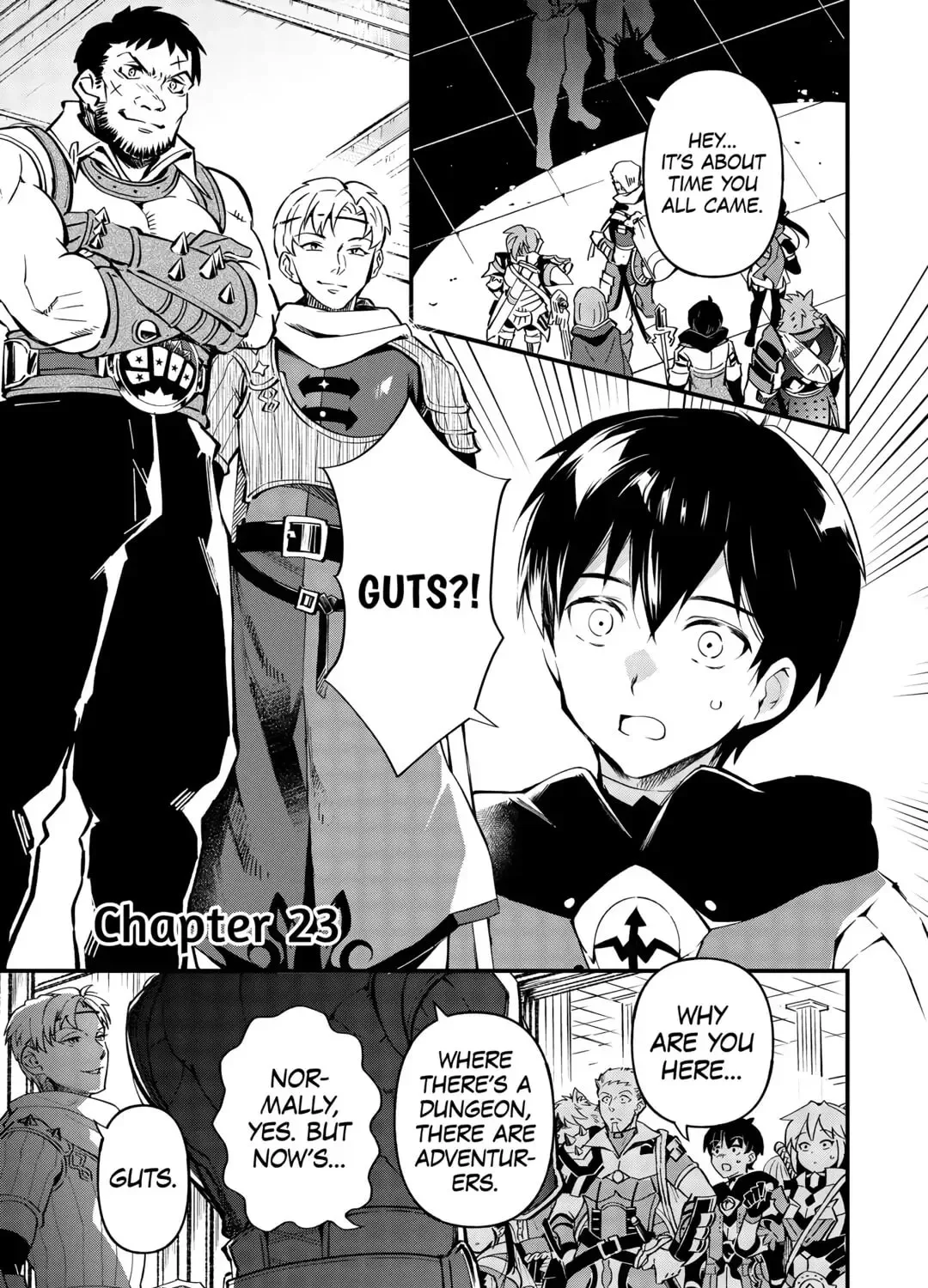 Ochikobore “1” Mahou Tsukai wa, Kyou mo Muishiki ni Cheat wo Tsukau Chapter 23 page 1