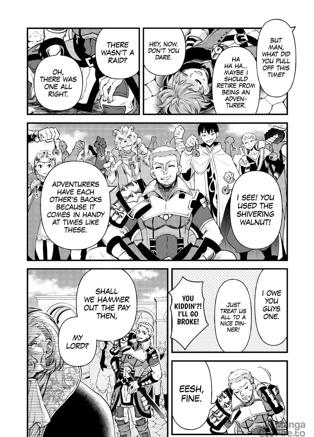 Ochikobore “1” Mahou Tsukai wa, Kyou mo Muishiki ni Cheat wo Tsukau Chapter 27 page 33