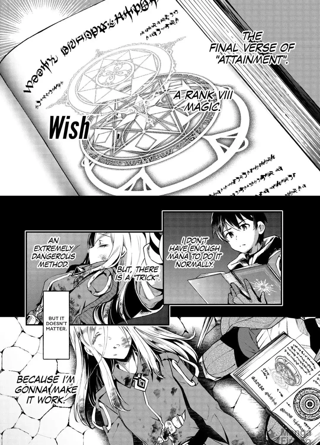 Ochikobore “1” Mahou Tsukai wa, Kyou mo Muishiki ni Cheat wo Tsukau Chapter 27 page 9