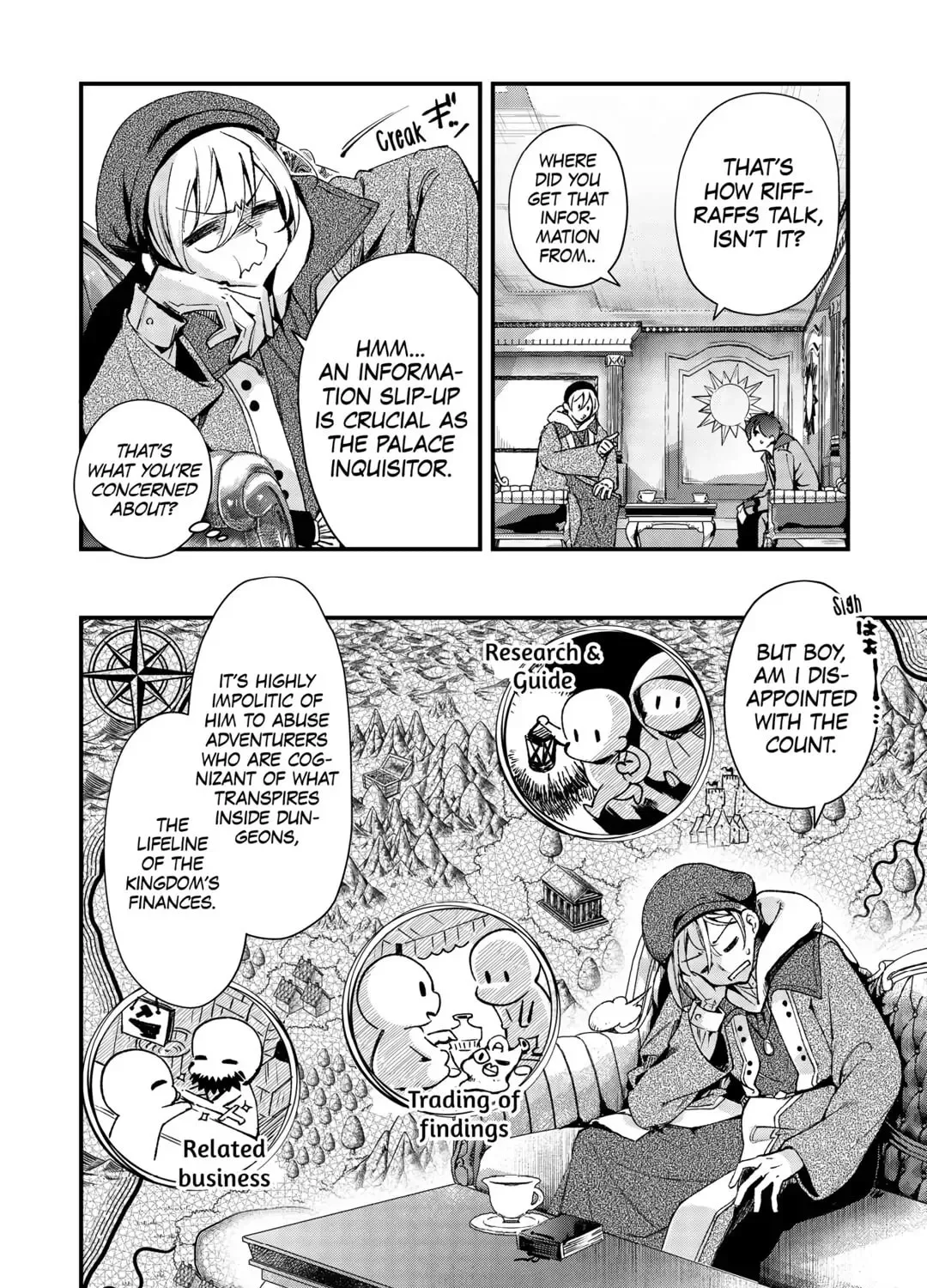 Ochikobore “1” Mahou Tsukai wa, Kyou mo Muishiki ni Cheat wo Tsukau Chapter 28 page 3