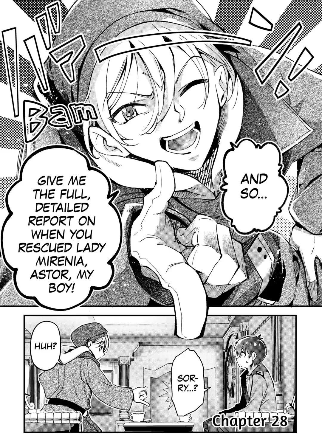Ochikobore “1” Mahou Tsukai wa, Kyou mo Muishiki ni Cheat wo Tsukau Chapter 28 page 1