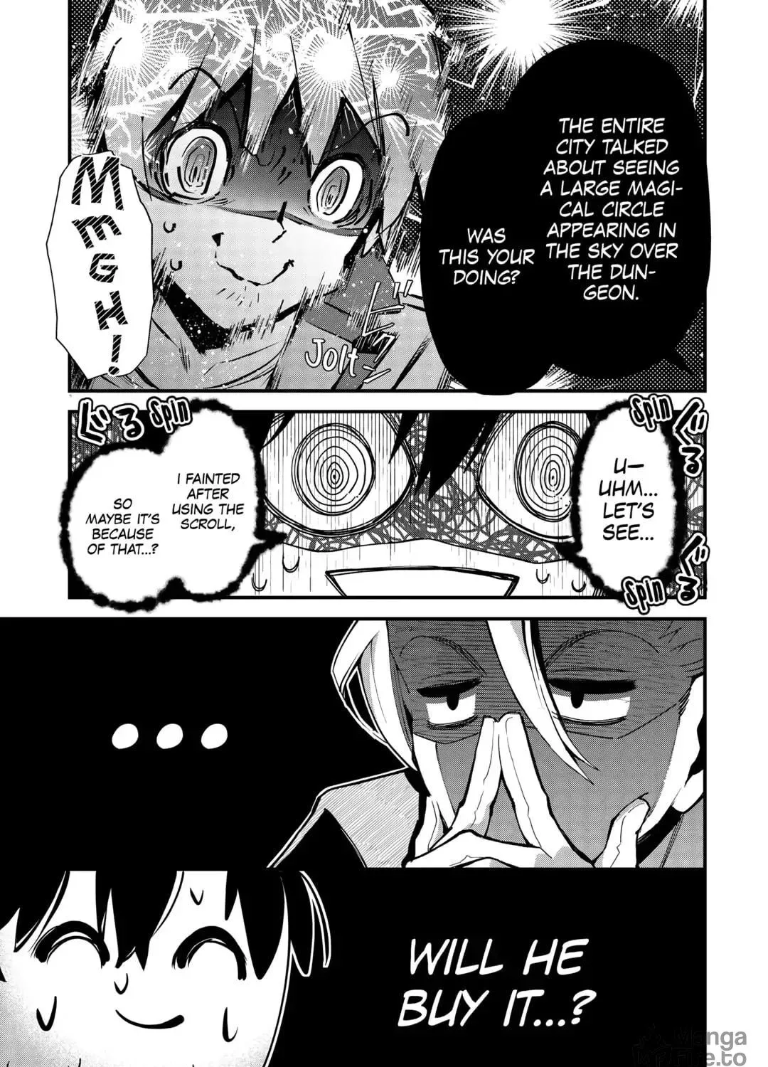Ochikobore “1” Mahou Tsukai wa, Kyou mo Muishiki ni Cheat wo Tsukau Chapter 28 page 9