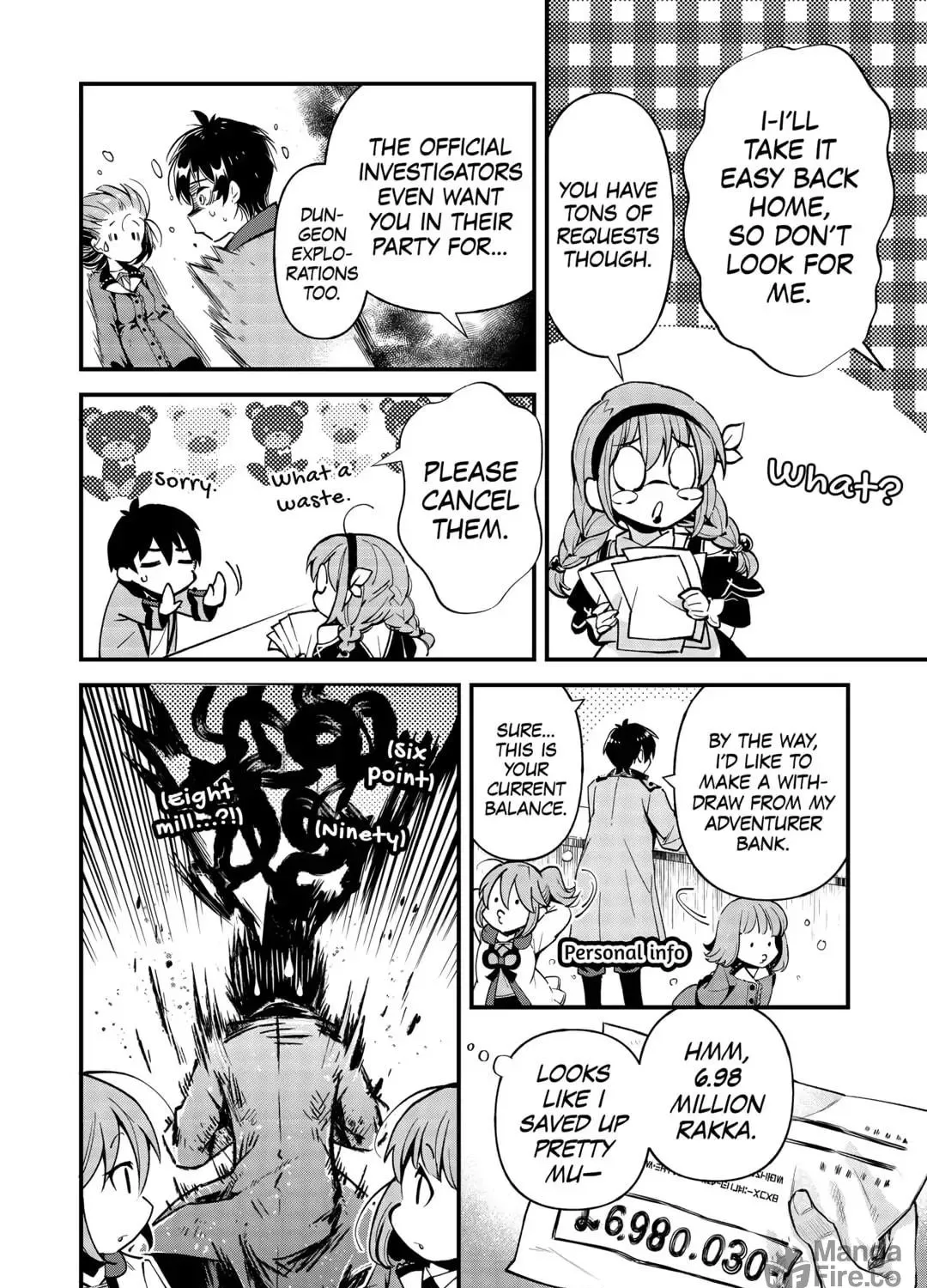Ochikobore “1” Mahou Tsukai wa, Kyou mo Muishiki ni Cheat wo Tsukau Chapter 29 page 28