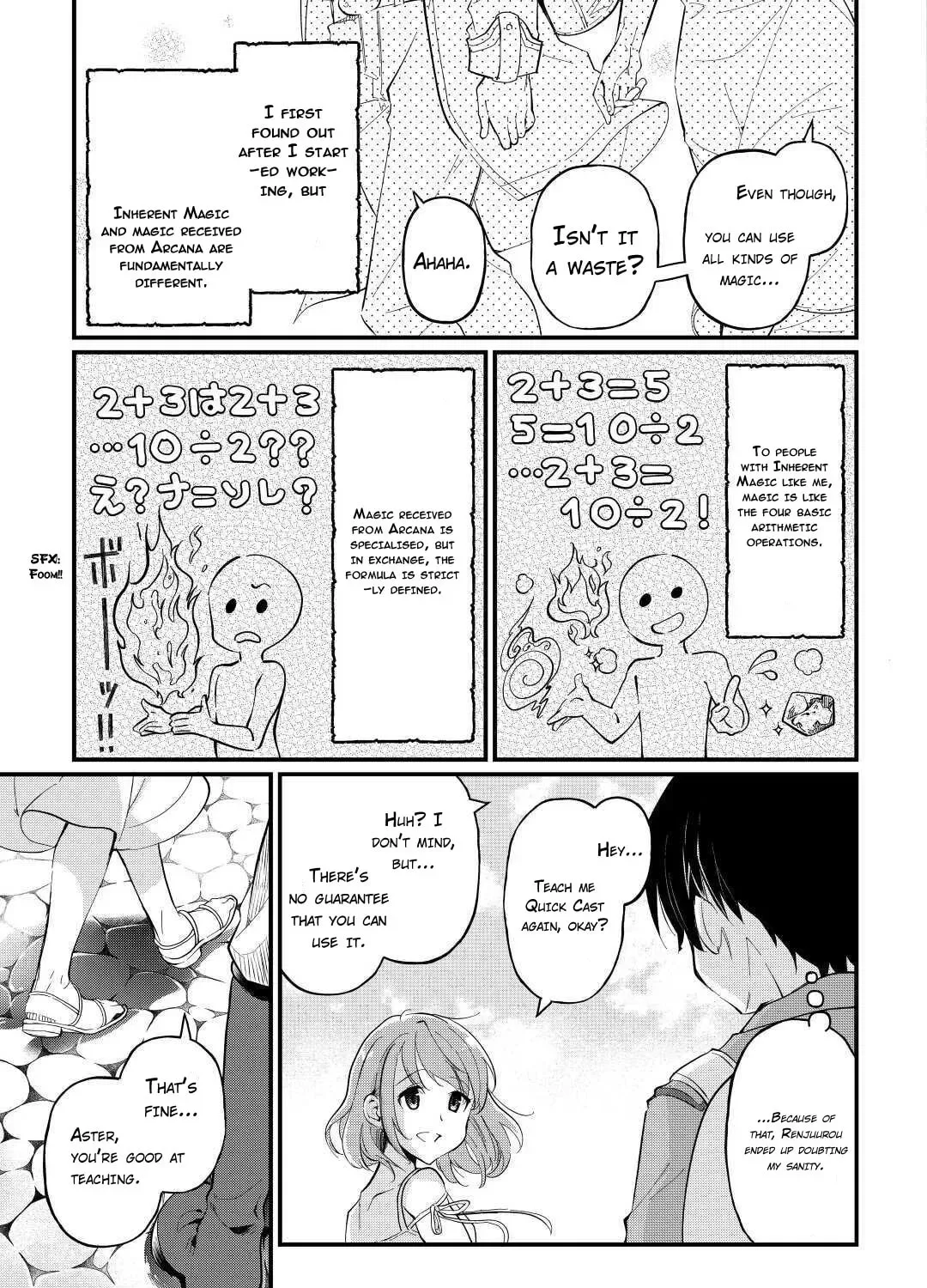 Ochikobore “1” Mahou Tsukai wa, Kyou mo Muishiki ni Cheat wo Tsukau Chapter 3 page 30