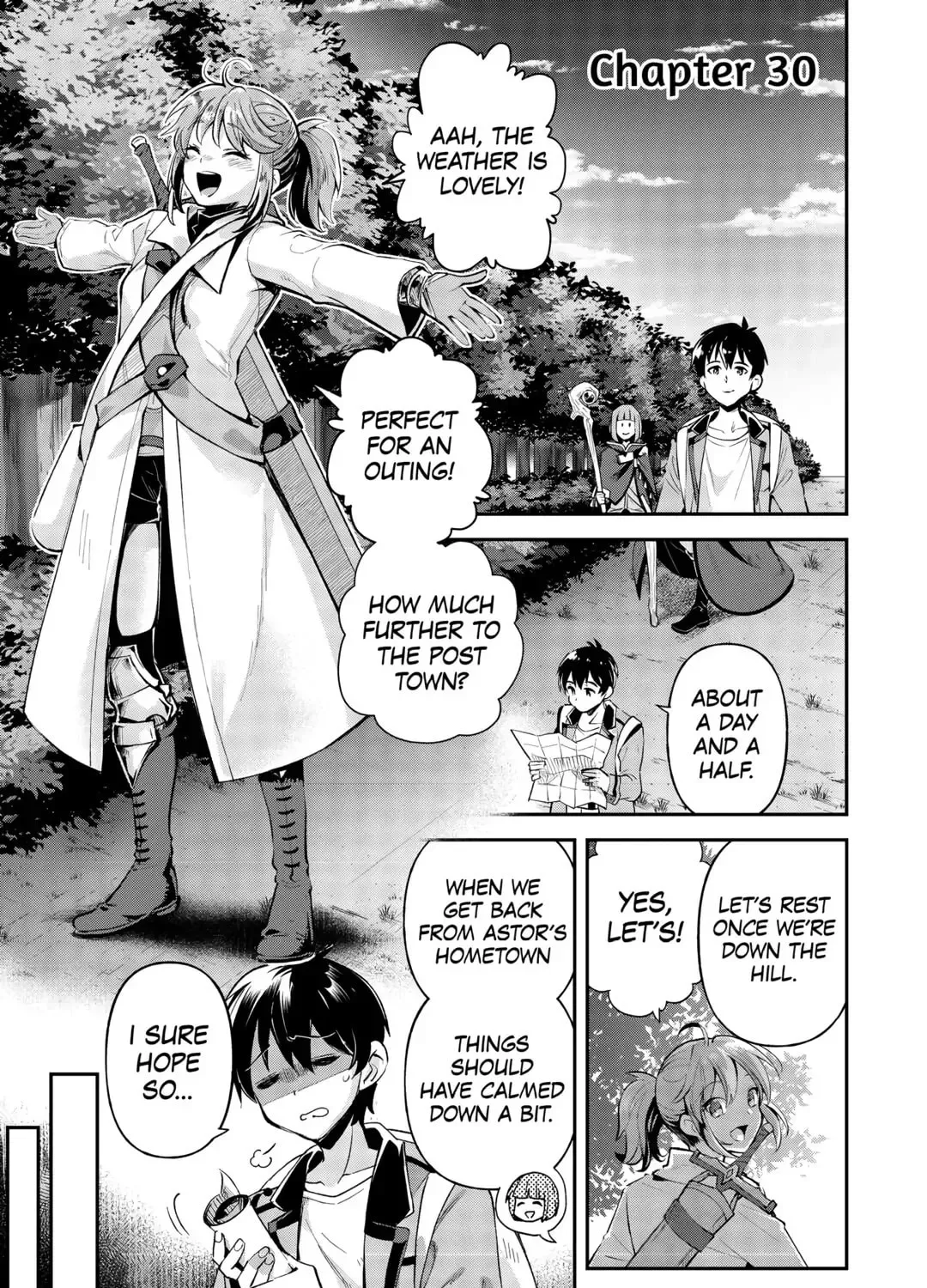 Ochikobore “1” Mahou Tsukai wa, Kyou mo Muishiki ni Cheat wo Tsukau Chapter 30 page 1