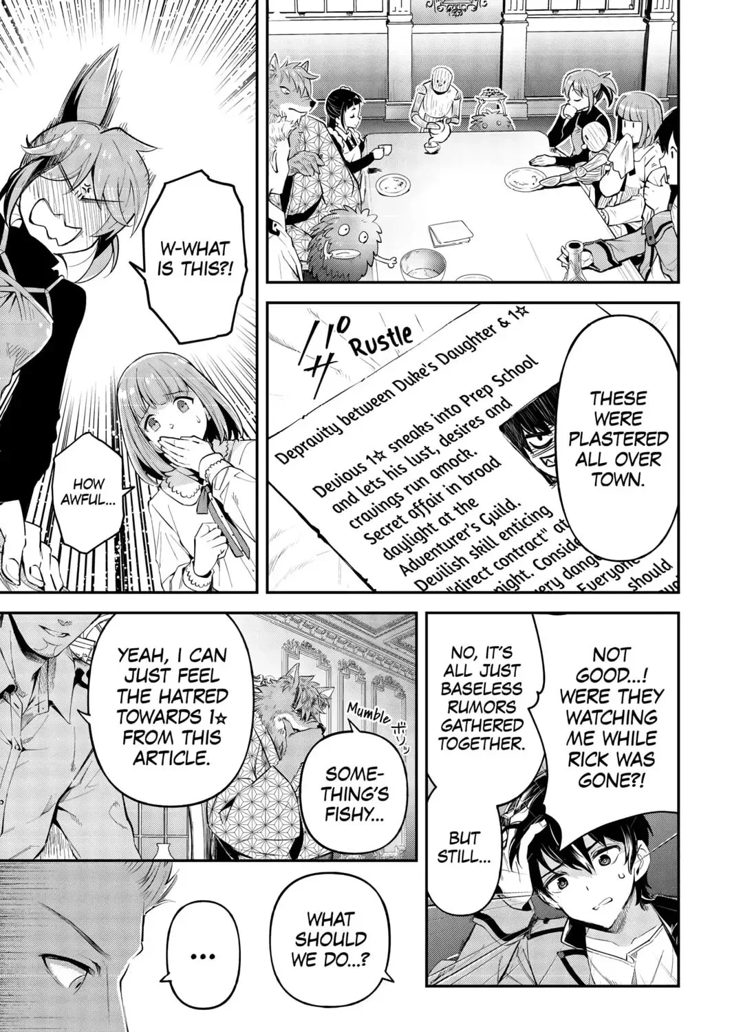 Ochikobore “1” Mahou Tsukai wa, Kyou mo Muishiki ni Cheat wo Tsukau Chapter 30 page 13