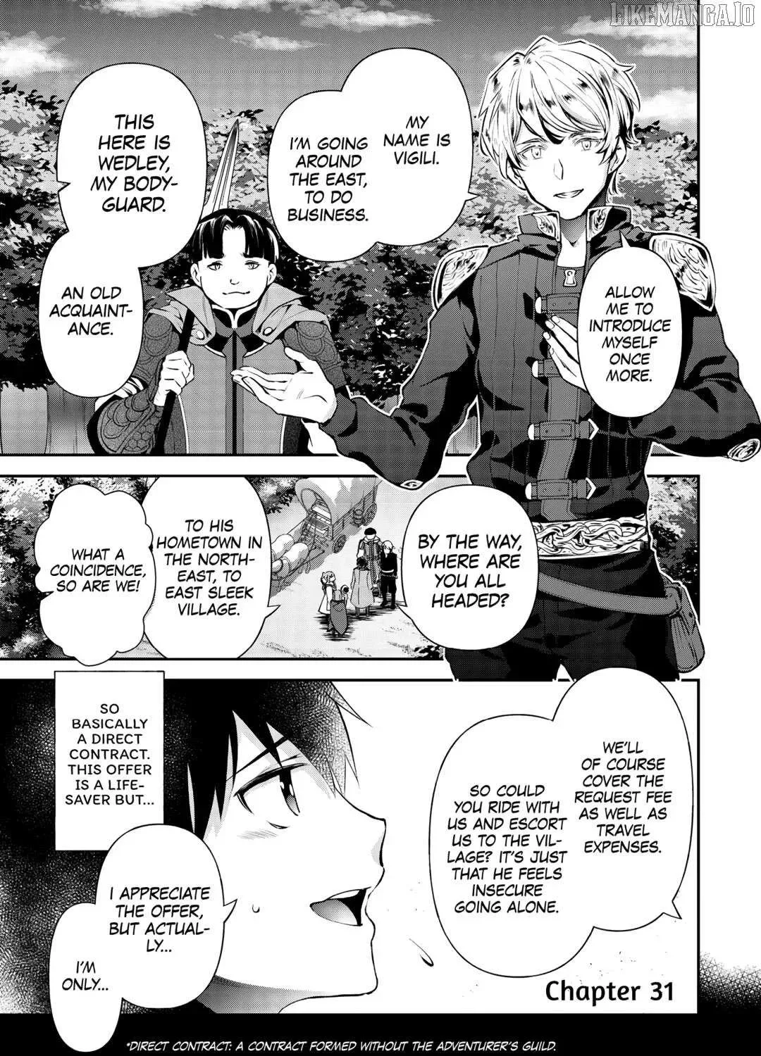 Ochikobore “1” Mahou Tsukai wa, Kyou mo Muishiki ni Cheat wo Tsukau Chapter 31 page 1