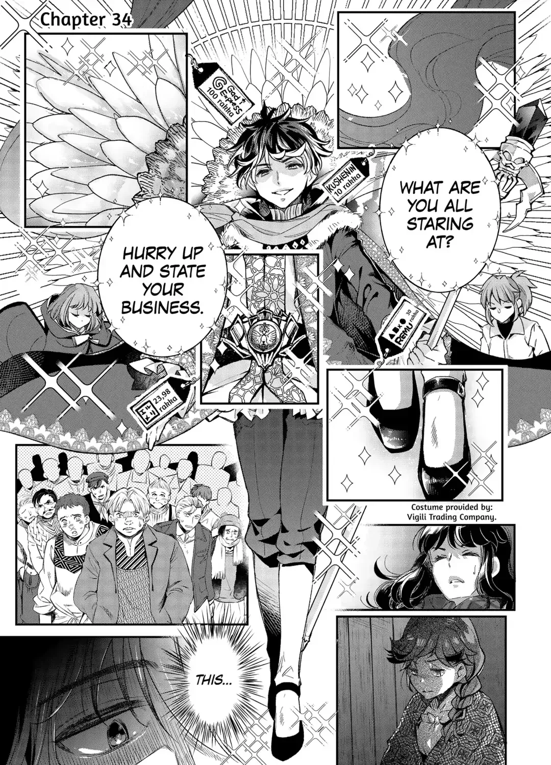 Ochikobore “1” Mahou Tsukai wa, Kyou mo Muishiki ni Cheat wo Tsukau Chapter 34 page 1