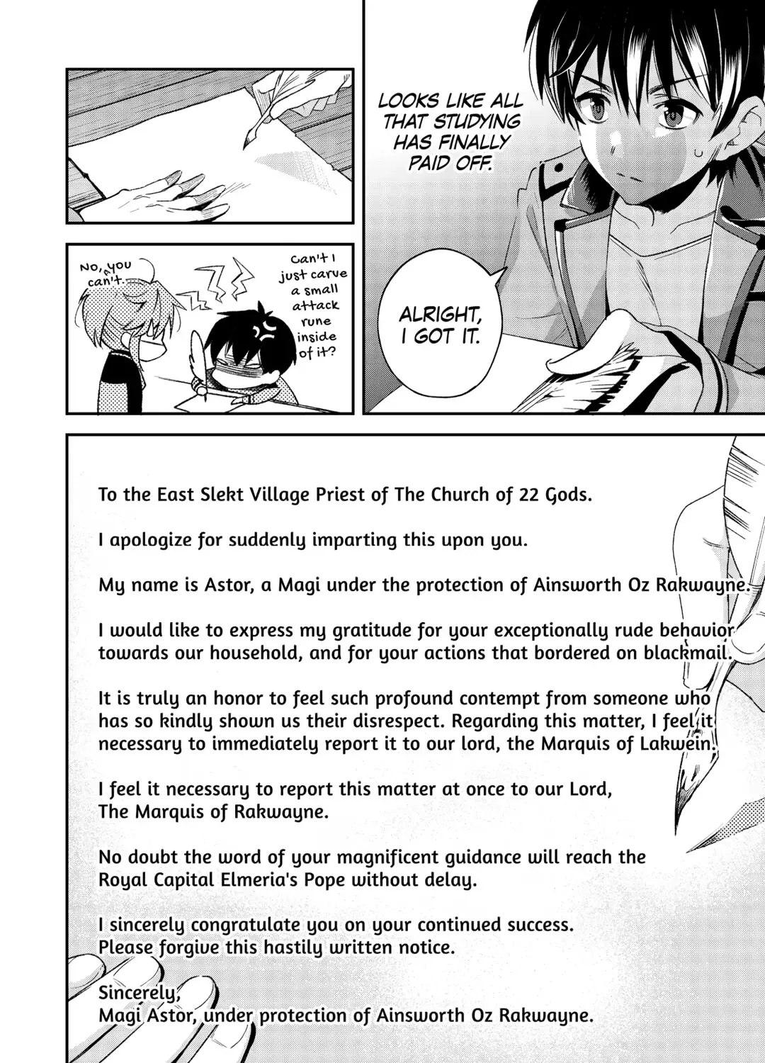 Ochikobore “1” Mahou Tsukai wa, Kyou mo Muishiki ni Cheat wo Tsukau Chapter 34 page 31